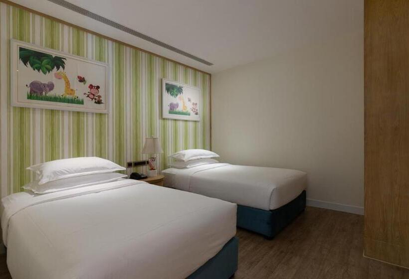 3침실 스위트, Mangrove Tree Resort World Sanya Bay  Elader Palm Tower