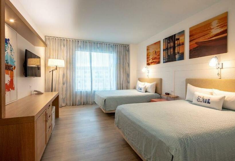 适合残疾人使用的标准间, Universal’s Endless Summer Resort – Dockside Inn And Suites