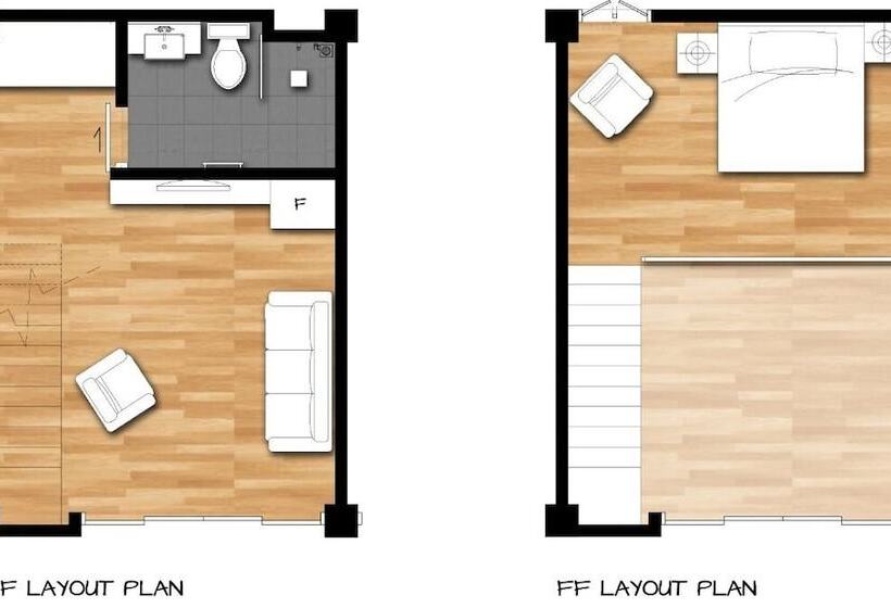 Студио Стандарт Кровать Кинг, Arch Studio Cenang