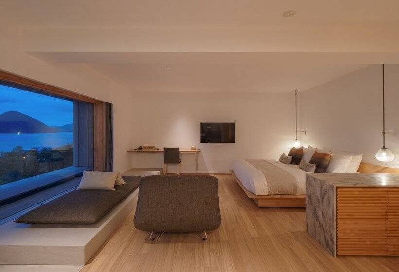 스탠다드 룸 더블 침대, We Hotel Toya