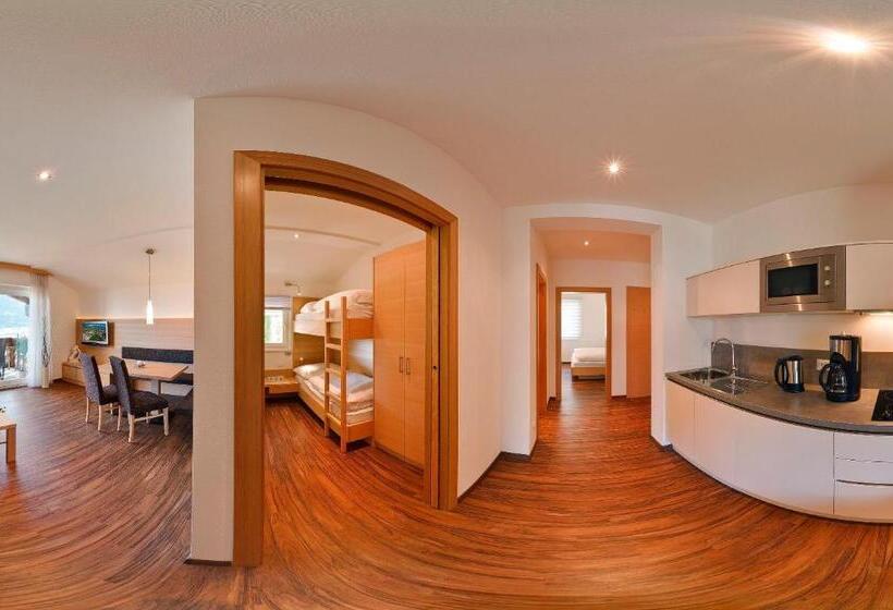 Апартаменты 2 Спальни с Балконом, Apartments Oberdorner
