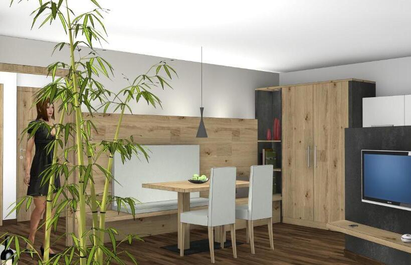 شقة غرفة واحدة مزودة بتراس, Apartments Oberdorner