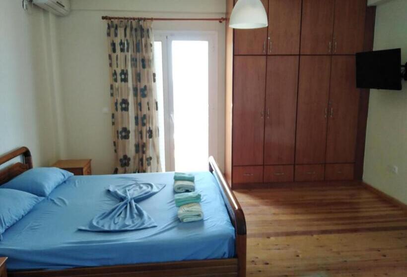 스탠다드 발코니 룸 바다 전망, Magic Ionian Apartments & Rooms