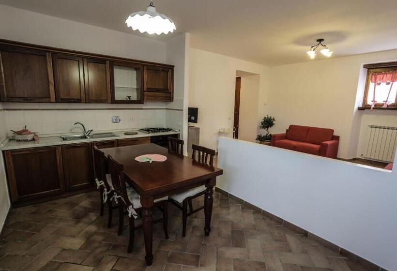 침실 2개 아파트, Agriturismo Il Divin Casale