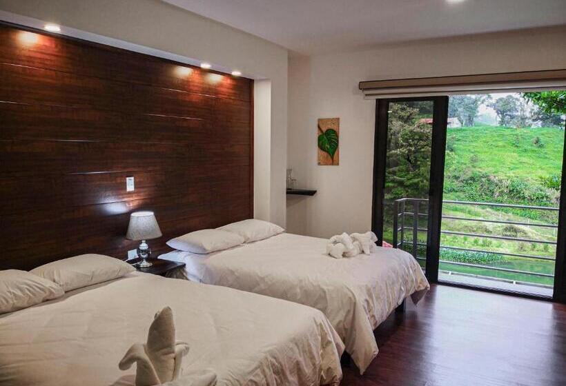 Номер Стандарт с Балконом, Burbi Lake Lodge Monteverde