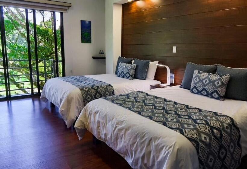 חדר סטנדרט עם מרפסת, Burbi Lake Lodge Monteverde