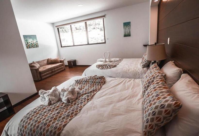 Семейный Номер Вид на Горы, Burbi Lake Lodge Monteverde
