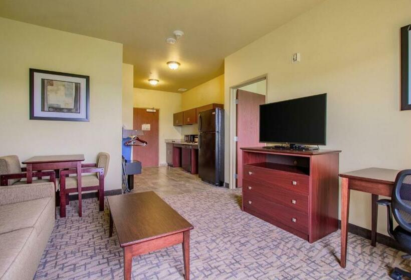 디럭스 스위트 킹 침대, Cobblestone Hotel & Suites   Orrville