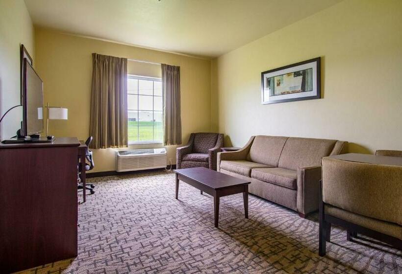 Люкс Deluxe Кровать Кинг, Cobblestone Hotel & Suites   Orrville