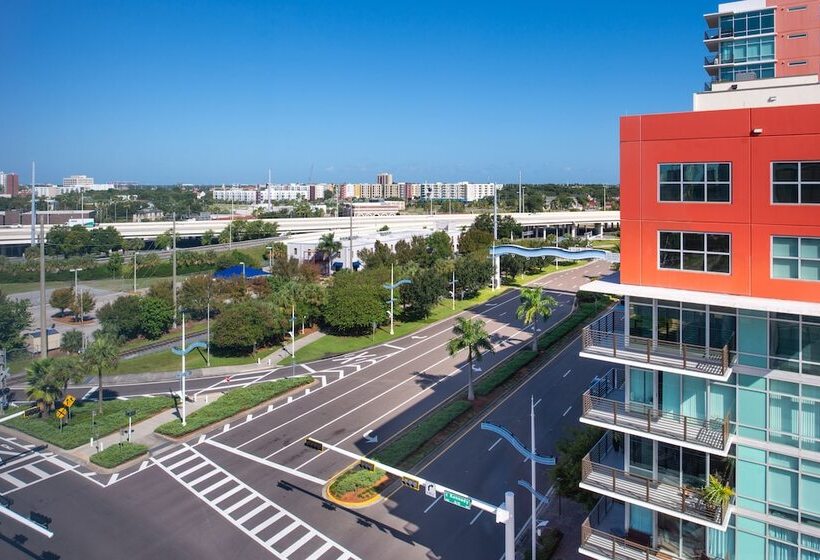 Студия Стандарт Двуспальная Кровать, Home2 Suites By Hilton Tampa Downtown Channel District