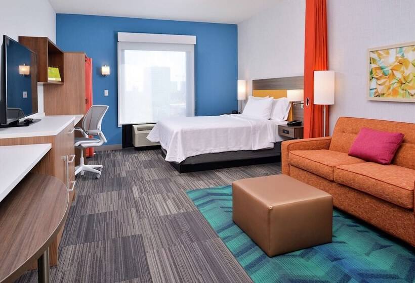 Студия Стандарт Двуспальная Кровать, Home2 Suites By Hilton Tampa Downtown Channel District