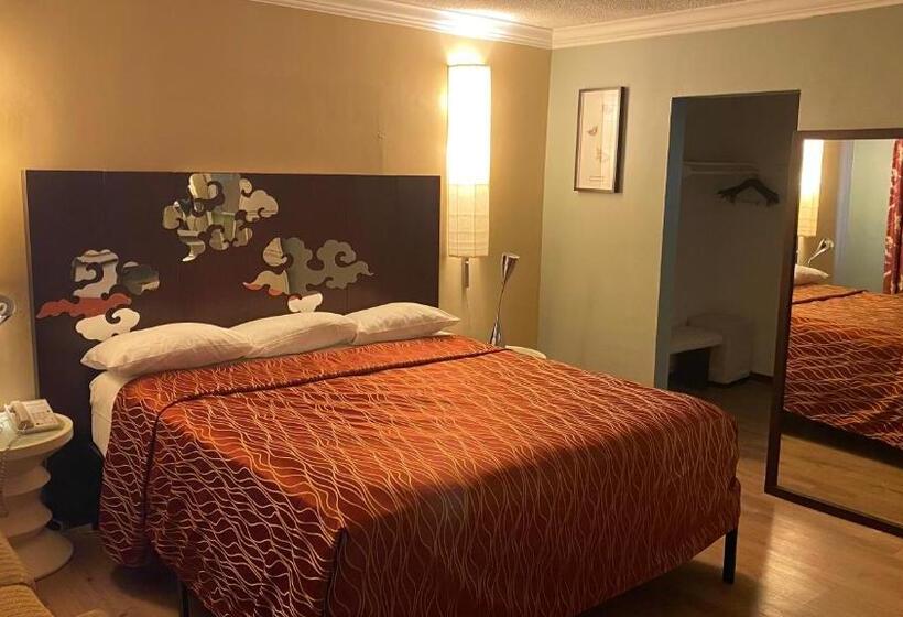 带大床的标准间, Villa Park Motel