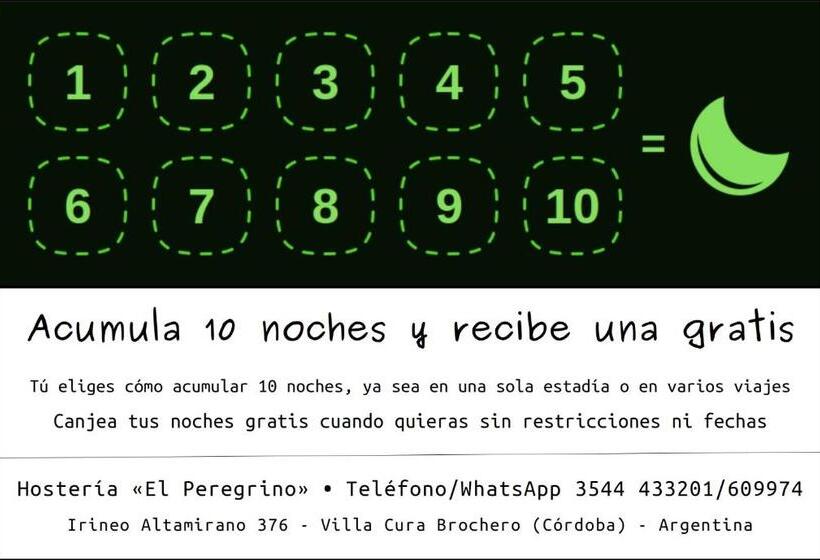 スタンダード４人部屋, Hostería El Peregrino
