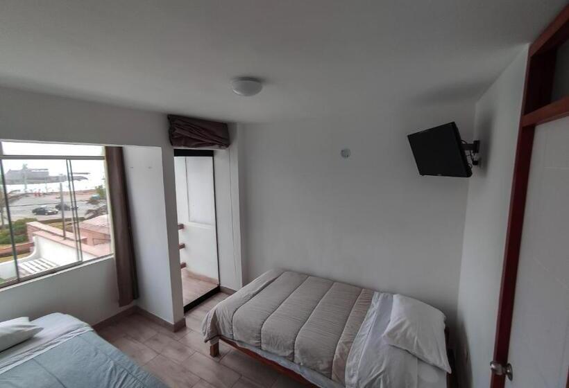 اتاق استاندارد با چشم‌انداز دریا, Hospedaje Nuna   Playa Huanchaco