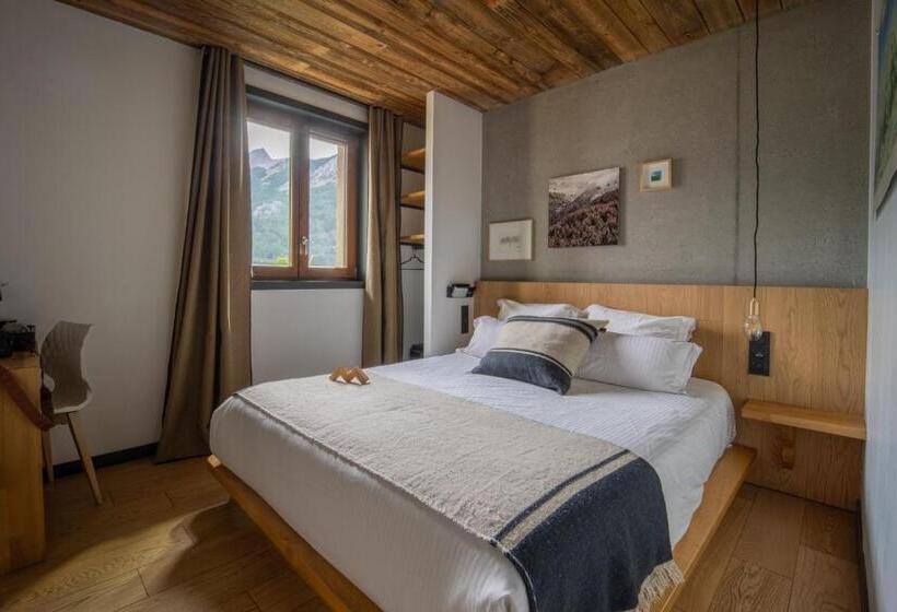 Номер Basic, Hôtel Restaurant Le Monêtier