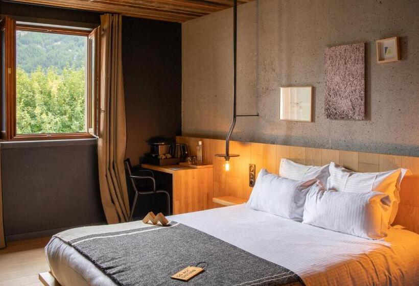 Номер Deluxe, Hôtel Restaurant Le Monêtier