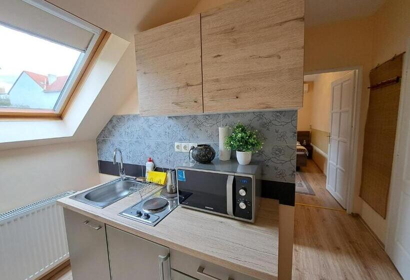 Апартаменты 1 Спальня Вид на Сад, Orient Apartmanház