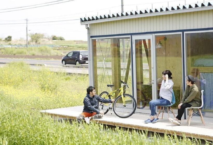 Кровать в Общей Комнате, Cocoreto The Guesthouse Daikon Island