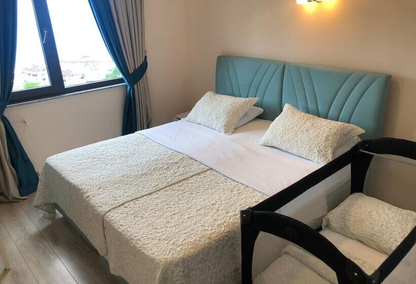 آپارتمان 1 خوابه با چشمانداز دریا, şahin Tepesi Suite Otel
