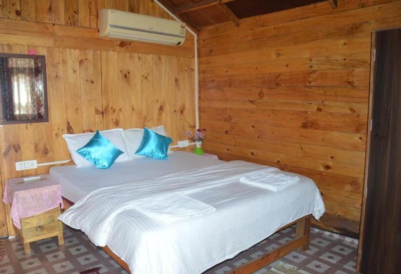 디럭스 테라스 룸 바다 전망, Omkar Beach Bungalow
