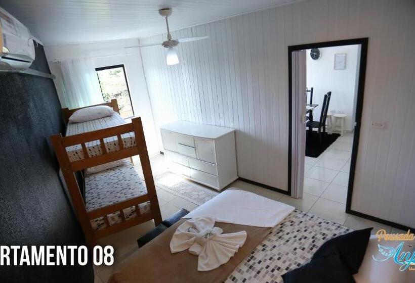 Апартаменты 1 Спальня, Pousada Anjos   à 2 Quadras Do Mar