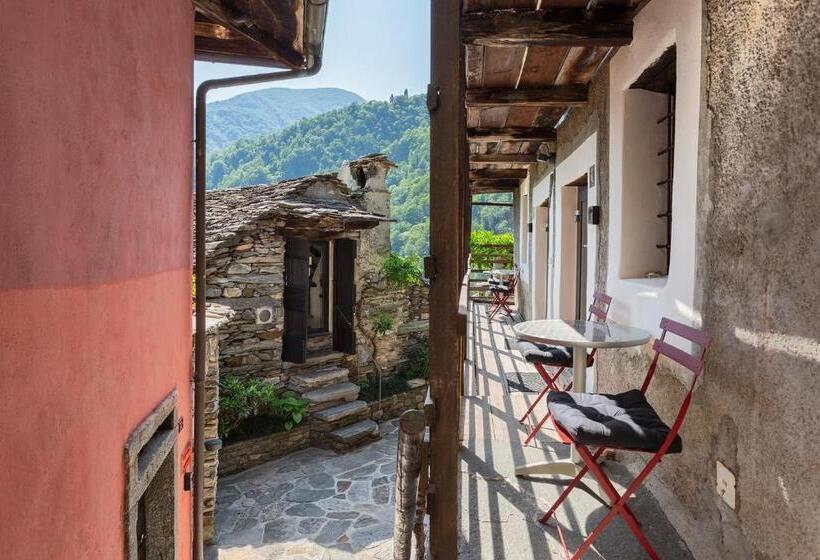 Студио Стандарт с Балконом, Rustici Della Verzasca Ferien Wohnungen