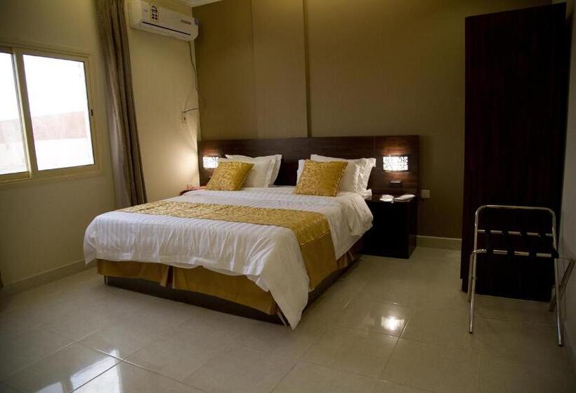 침실 1개 디럭스 아파트, Al Nakhlah Furnished Units