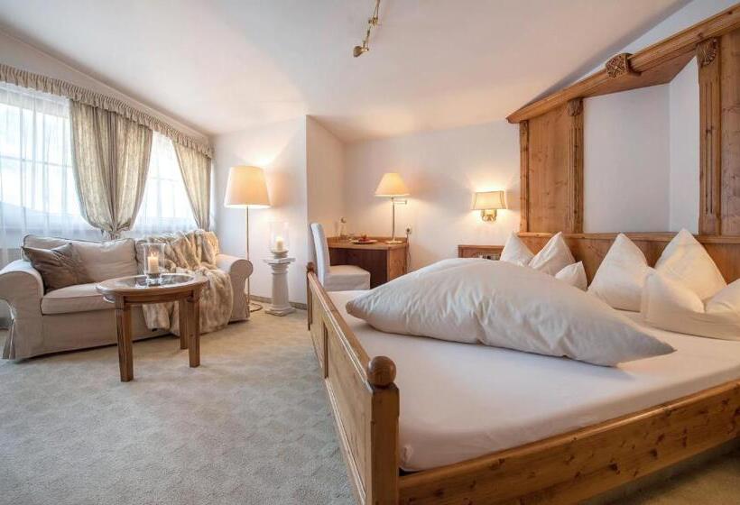 テラス付きスタンダードルーム, Romantik Hotel Alpenblick Ferienschlössl
