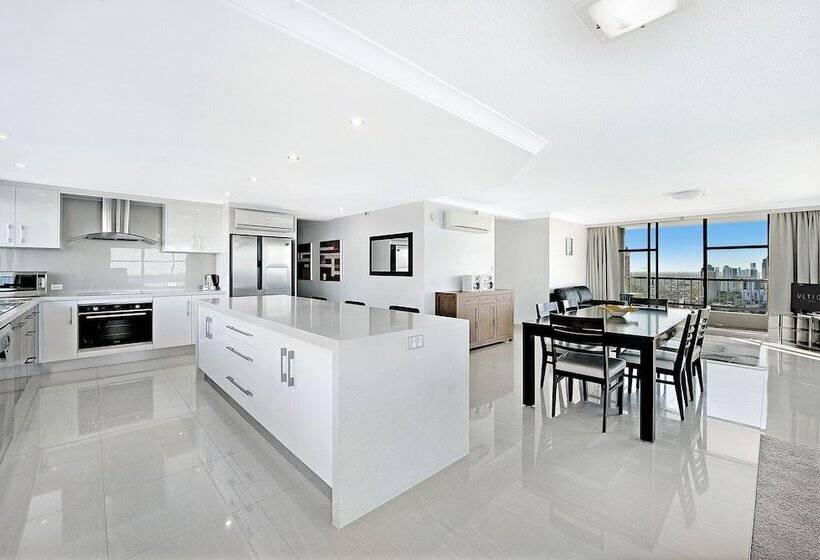 Апартаменты Пентхаус 1 Спальня, Ultiqa Beach Haven On Broadbeach