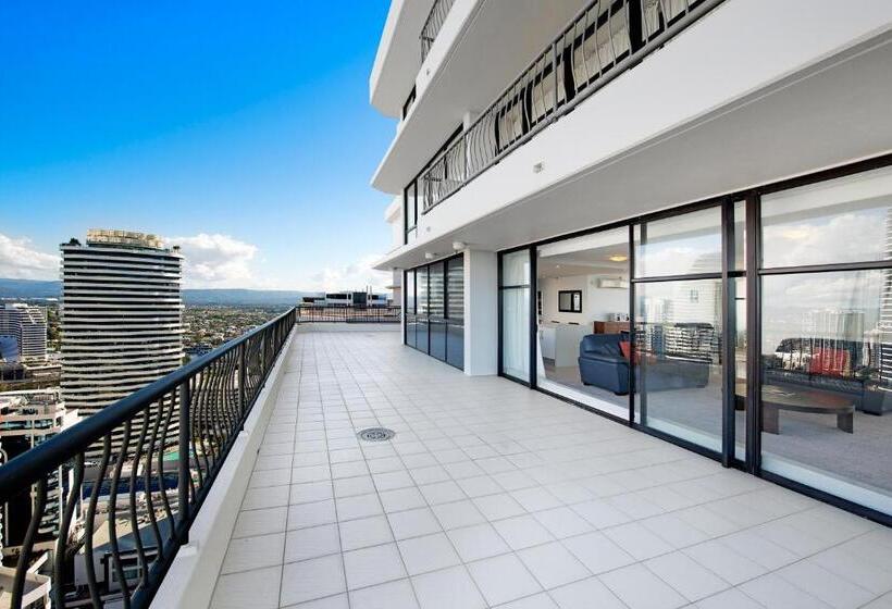 Апартаменты Пентхаус 1 Спальня, Ultiqa Beach Haven On Broadbeach