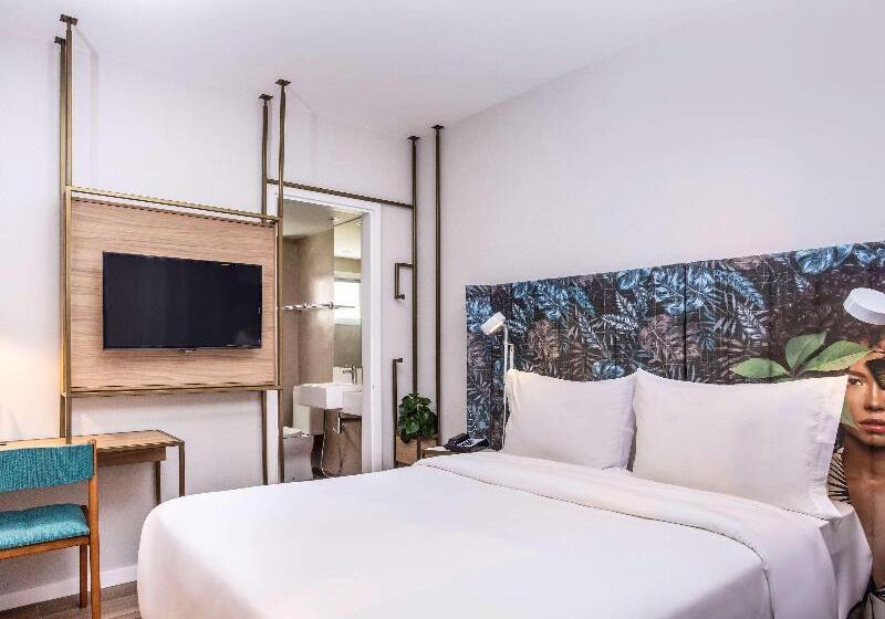 Standard Room with Balcony Side Sea View, Mercure Rio Boutique Hotel Copacabana