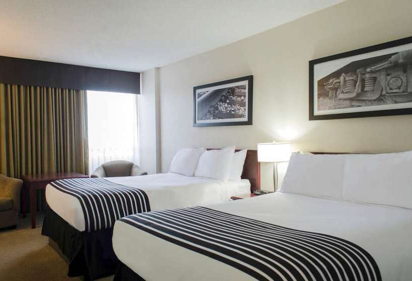 ２ダブルベッドのスタンダードルーム, Sandman Hotel Lethbridge