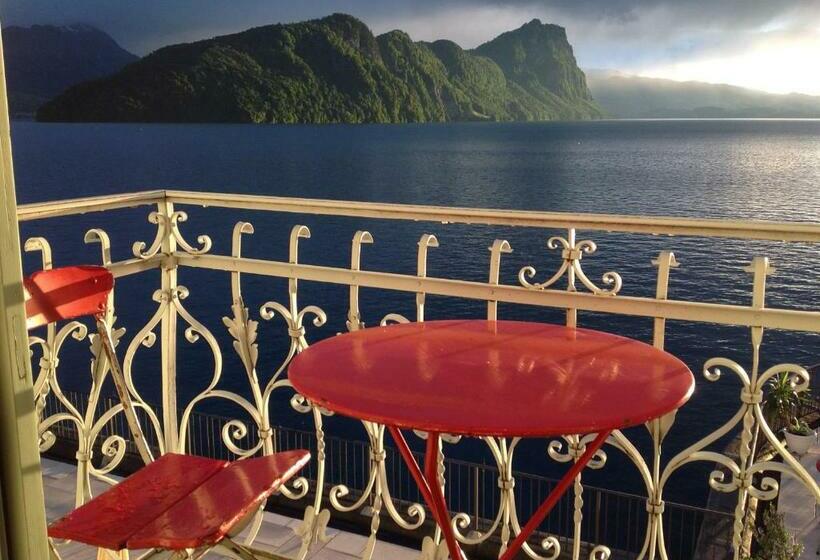 اتاق سوپریور با بالکن, Terrasse Am See
