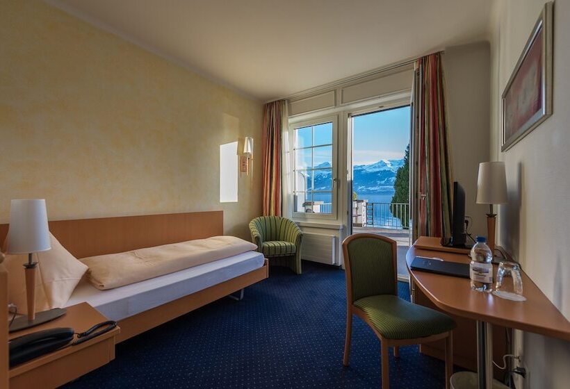 اتاق استاندارد یک نفره, Parkhotel Gunten – Beach & Spa