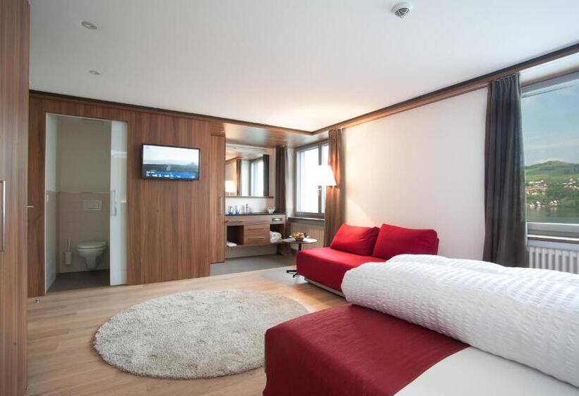 标准房带园景, Seehotel Delphin