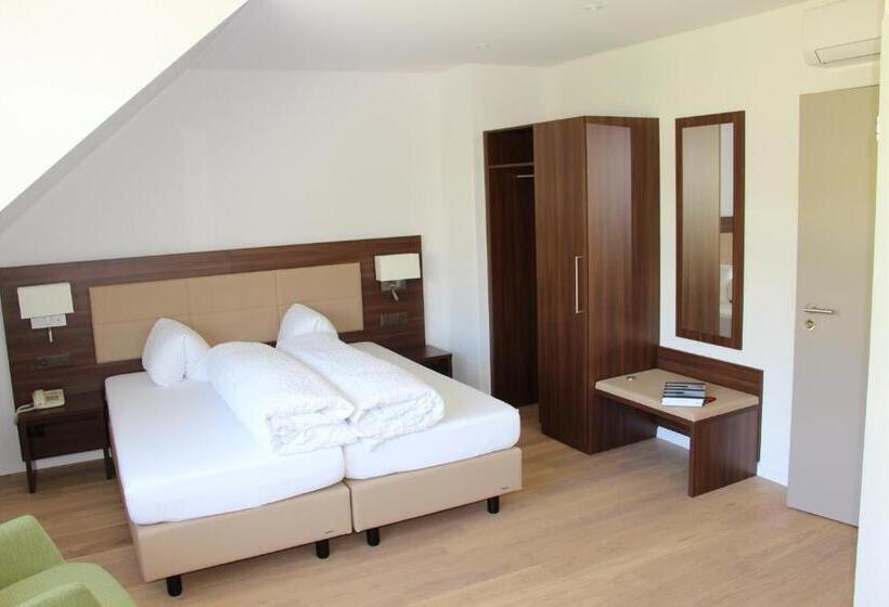标准房带园景, Seehotel Delphin
