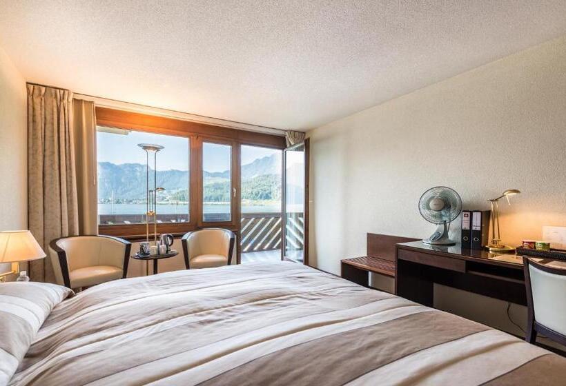 اتاق استاندارد یک نفره, Seehotel Sternen