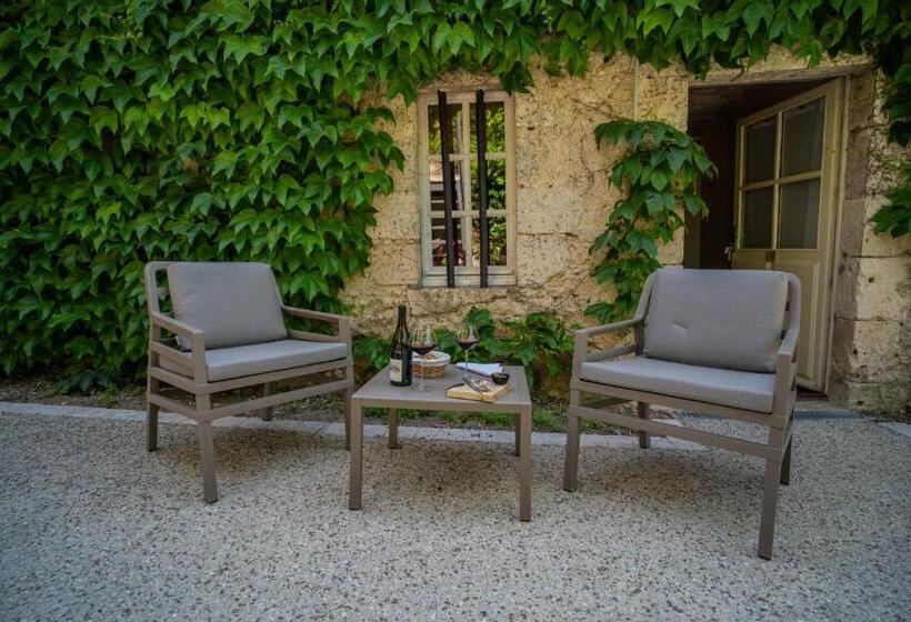 חדר סופריור עם טרסה, Auberge De La Caillère