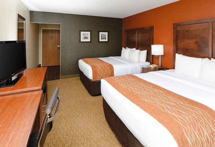 스탠다드 룸 더블 침대 2개, Comfort Inn & Suites Event Center