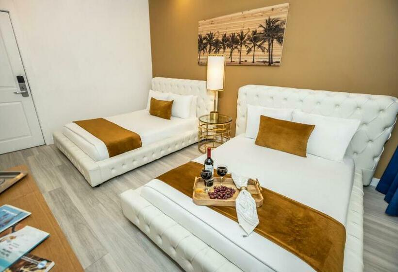 Номер Стандарт 2 Двуспальные Кровати, Catalina Hotel & Beach Club