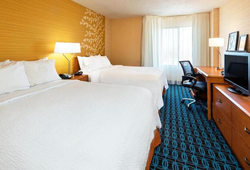 חדר סטנדרט שתי מיטות זוגיות, Fairfield Inn & Suites Denver Cherry Creek