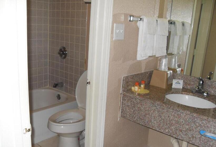 带大床的标准间, Days Inn By Wyndham San Antonio Splashtown/att Center
