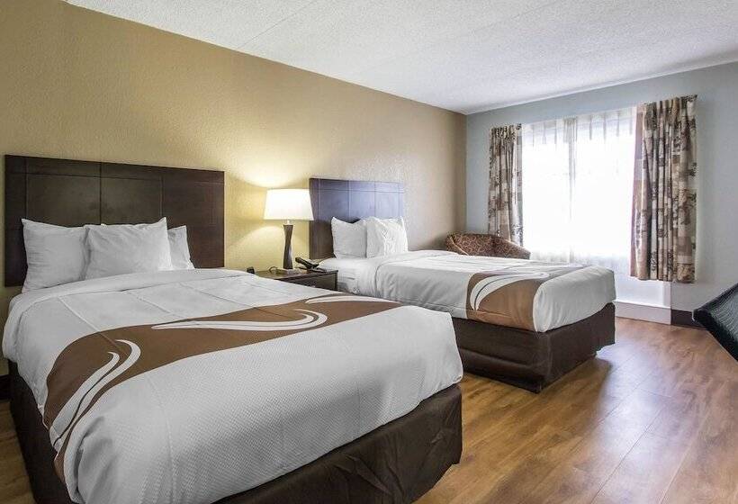 스탠다드 룸 더블 침대 2개, Quality Inn Downtown Historic District