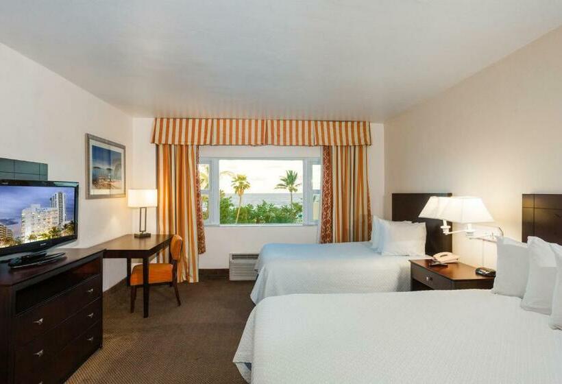 带2个双人床的标准工作室, Lexington By Hotel Rl Miami Beach