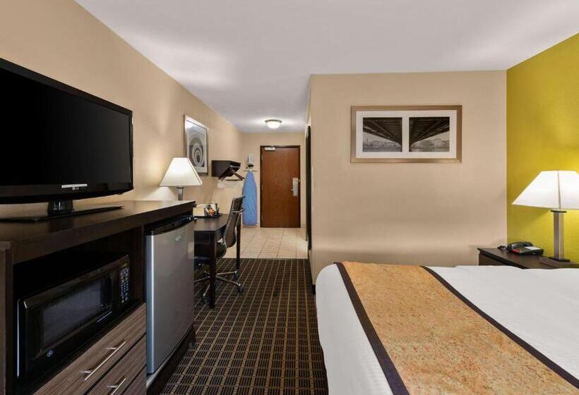 Номер Стандарт Кровать Кинг Адаптированный для Инвалидов, Best Western Adena Inn