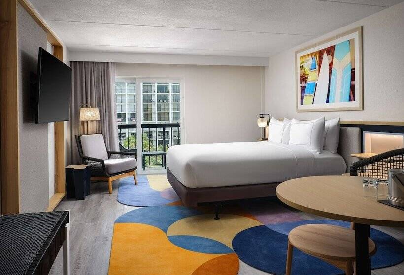 סוויטה נוף לים, Hilton Garden Inn Cocoa Beach Oceanfront
