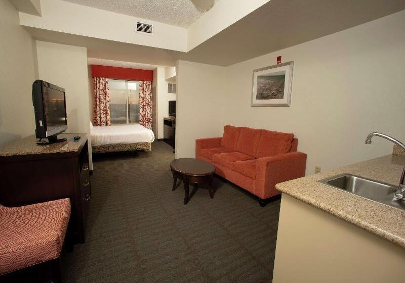 Suite King Size Bed, Hilton Garden Inn Springfield, Il