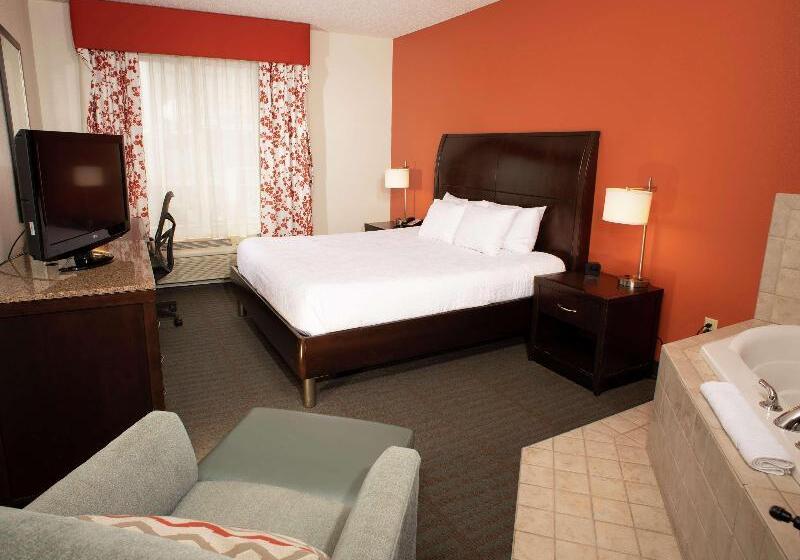 Standard Szoba King Size Bed, Hilton Garden Inn Springfield, Il
