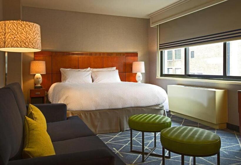 اتاق استاندارد با تخت بزرگ, Courtyard By Marriott New York Manhattan/fifth Avenue