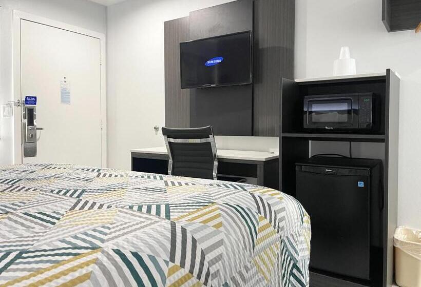 Номер Стандарт Кровать Кинг Адаптированный для Инвалидов, Motel 6morro Bay, Ca